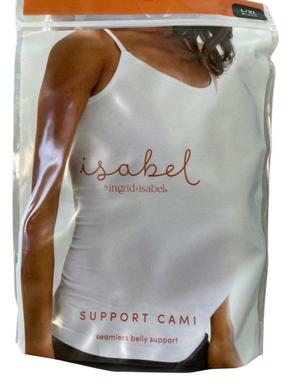 Isabel By Ingrid + Isabel Maternity Cami Large/XL Seamless Belly Support NEW